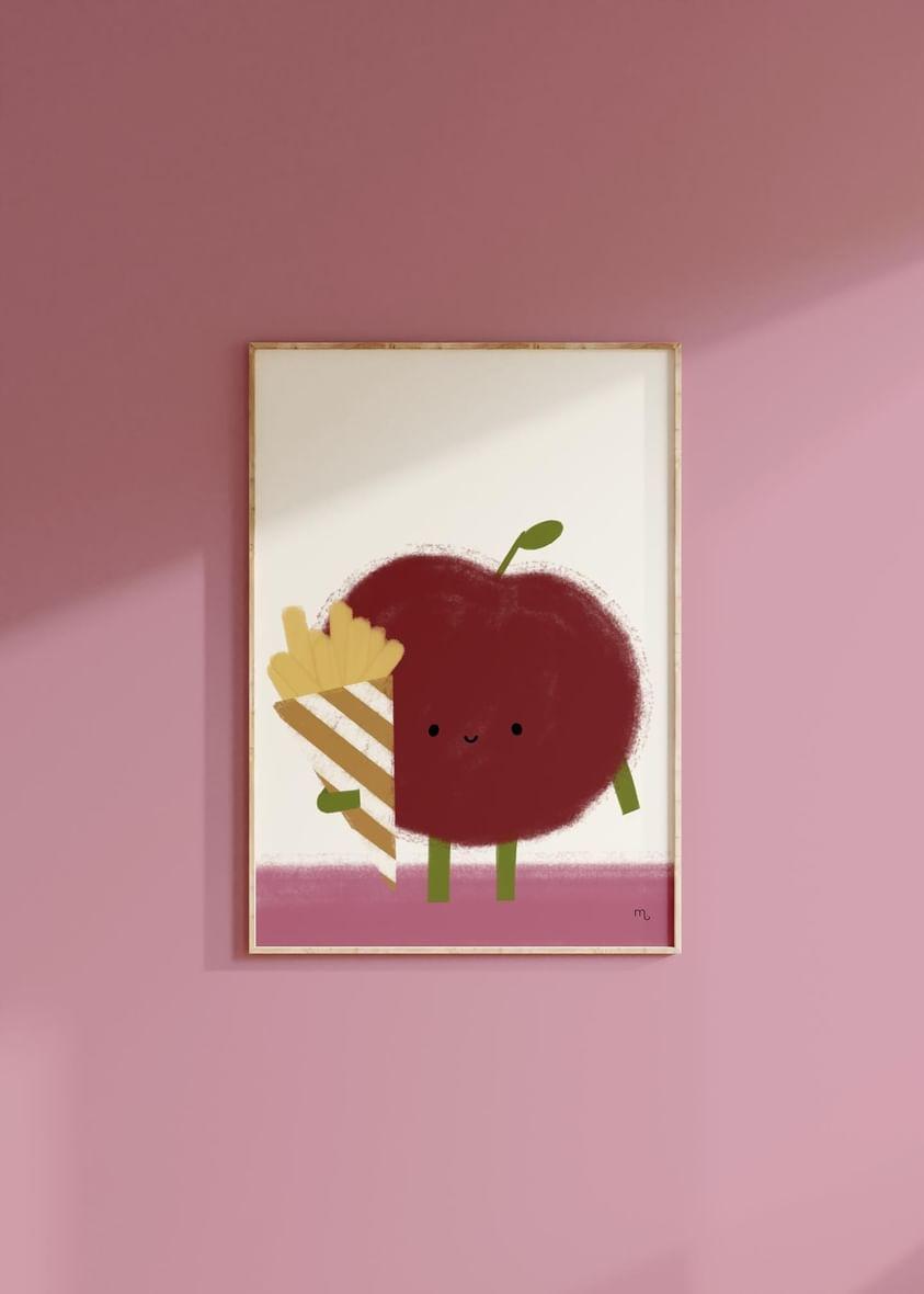 Pomme Friet poster A3