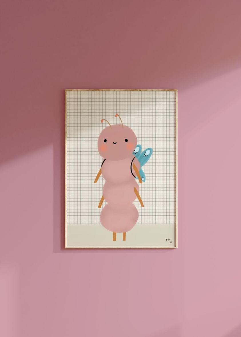 Rupsje Ongeduld poster A3