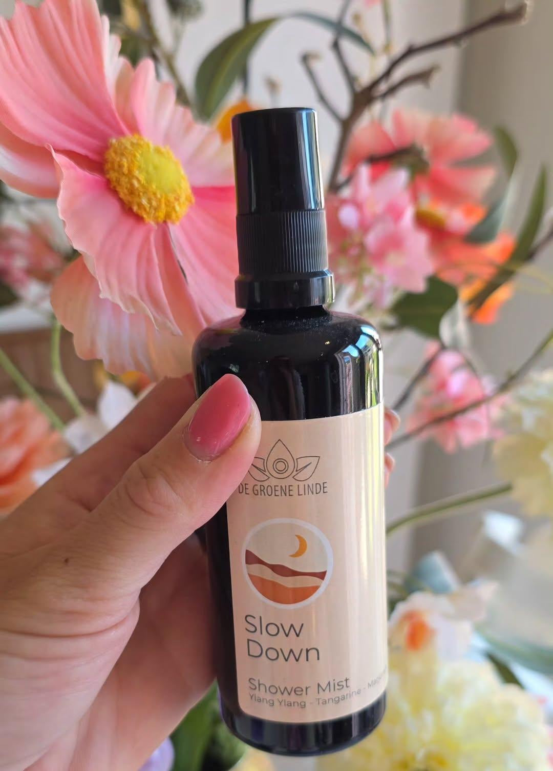 Slow down shower mist