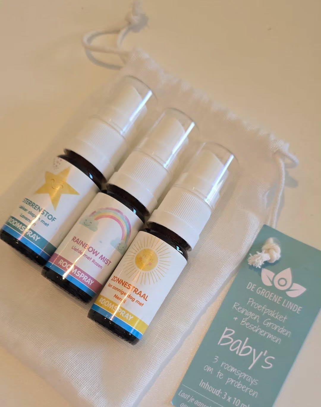 3 roomsprays baby